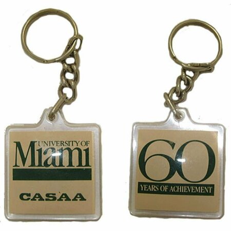 SMARTGIFTS University of Miami Vintage Key Chain SM3730619